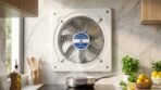 6'' Metal Exhaust Fan with Square Front and Round Back